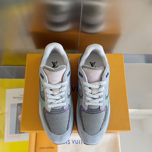 ルイヴィトン靴角部分ディテール